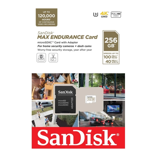 Bild von SanDisk MAX Endurance microSDXC 128GB Speicherkarte