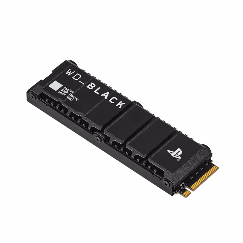 Bild von Western Digital WD_BLACK SN850P NVMe SSD 4TB, wdbbyv0040bnc-wrsn, Kühlkörper, retail
