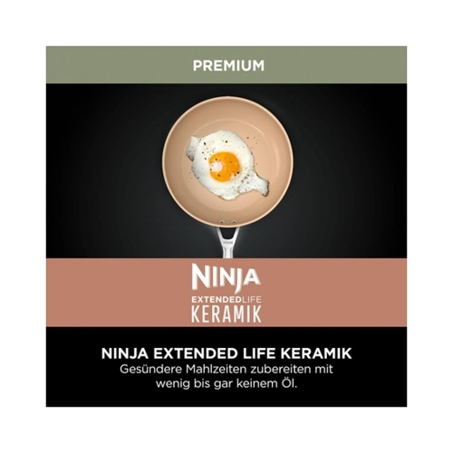 Bild von Ninja Extended Life Keramik 24 cm Sauteuse CW90024DE