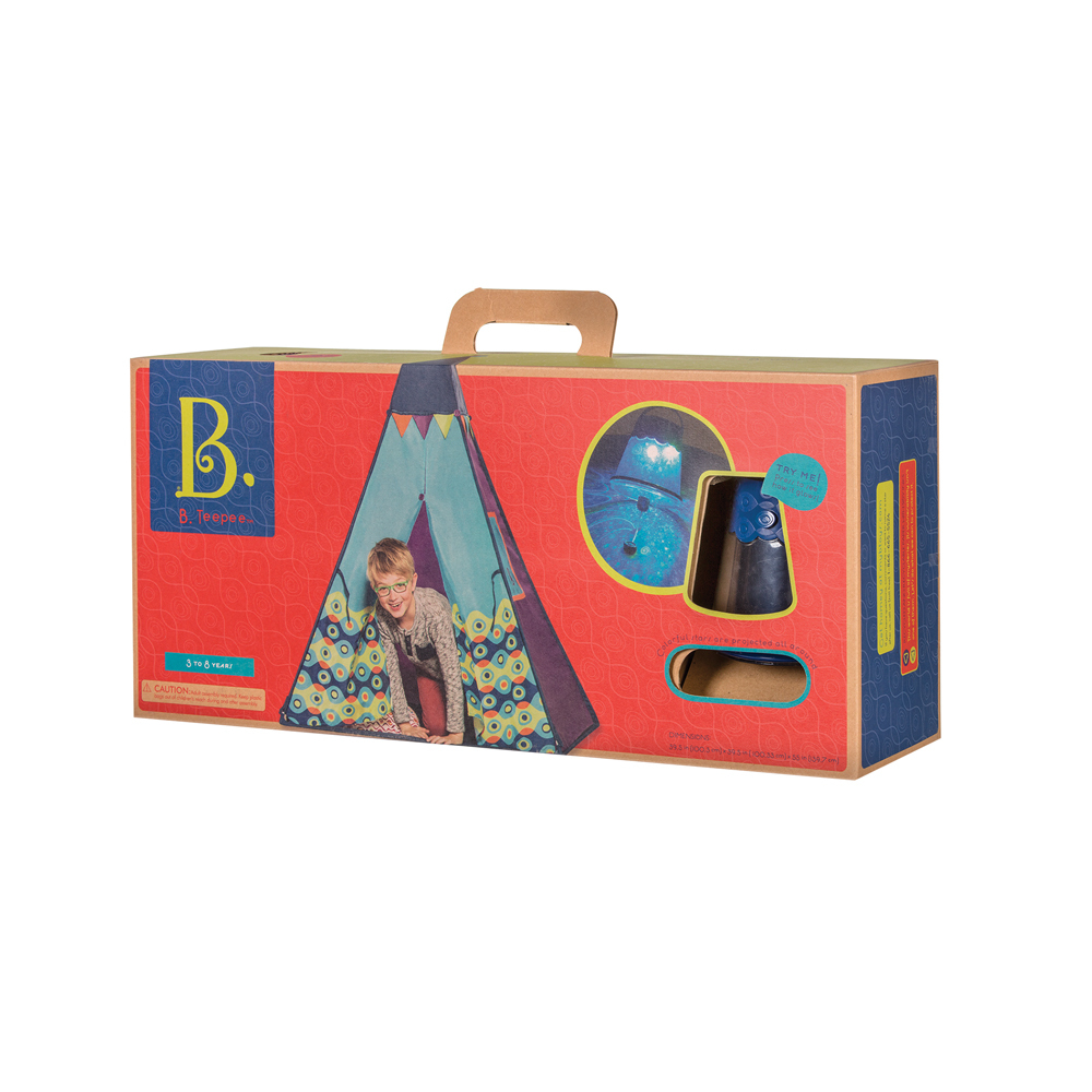 Bild von B. TOYS Wurfscheibe B. Tipi Zelt - Cool Sea