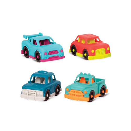 Bild von B. TOYS Spielzeug-Auto B. Happy Cruisers - Mini Auto Set 1