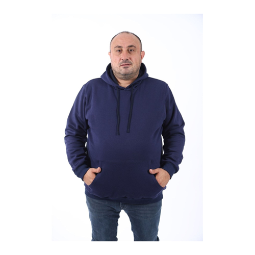 Bild von MocGrande Große Größen Basic Sweat Mit Kapuze für Herren - 7XL