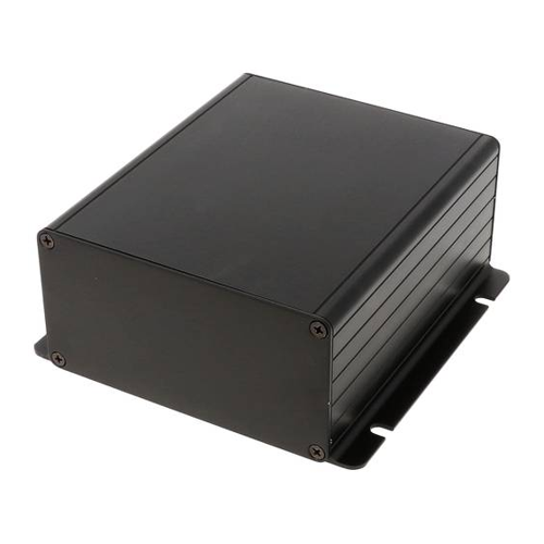 Bild von Hammond Electronics 1455NF1201BK Universal-Gehäuse Aluminium Schwarz