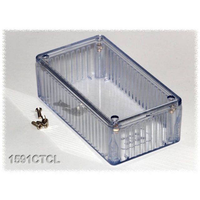 Bild von Hammond Electronics 1591CTCL Universal-Gehäuse 120 x 65 x 40 Polycarbonat Natur 1St.