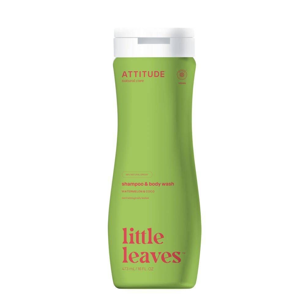 Bild von ATTITUDE little leaves Shampoo & Body Wash Watermelon & Coco - 473 ml