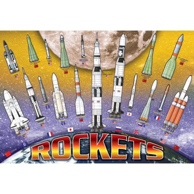 Bild von Eurographics Raketen 100 Teile Puzzle Eurographics-6100-1015