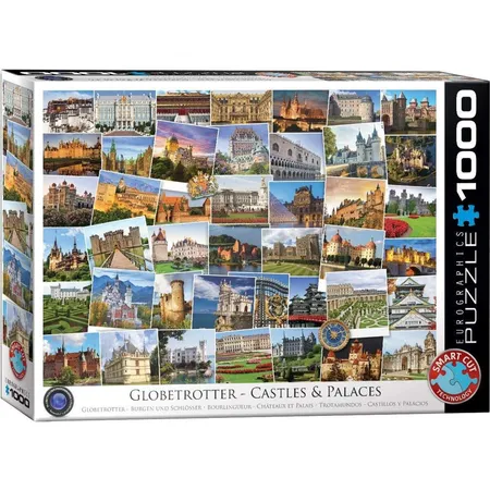 Bild von Eurographics Globetrotter - Burgen und Schlösser 1000 Teile Puzzle Eurographics-6000-0762