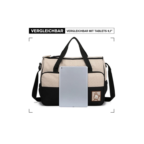Bild von Miss Lulu Handtasche 5-teiliges Set
