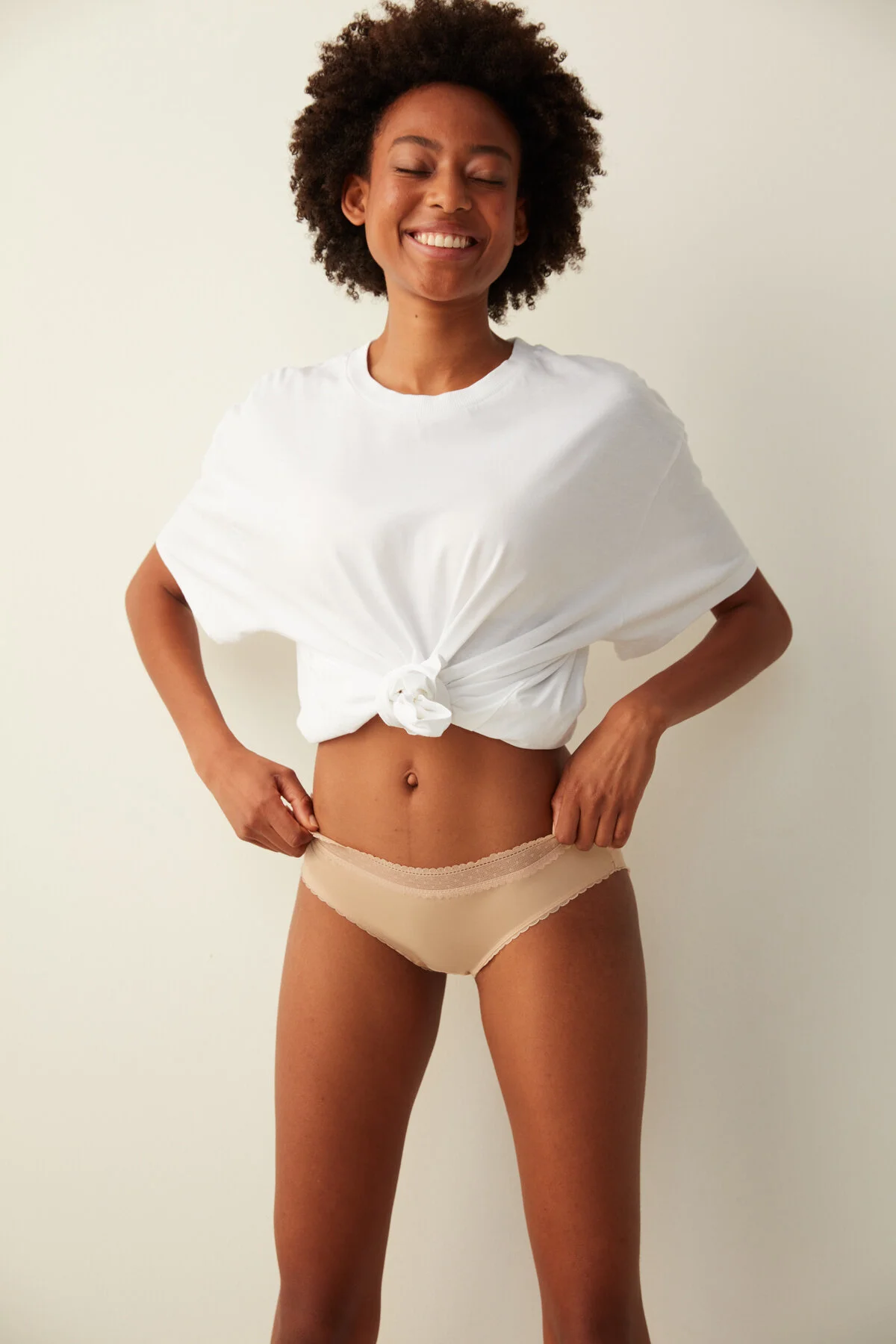 Bild von Penti Leichtes, Bequemes Slip-höschen In Hautfarbe für Damen - XL