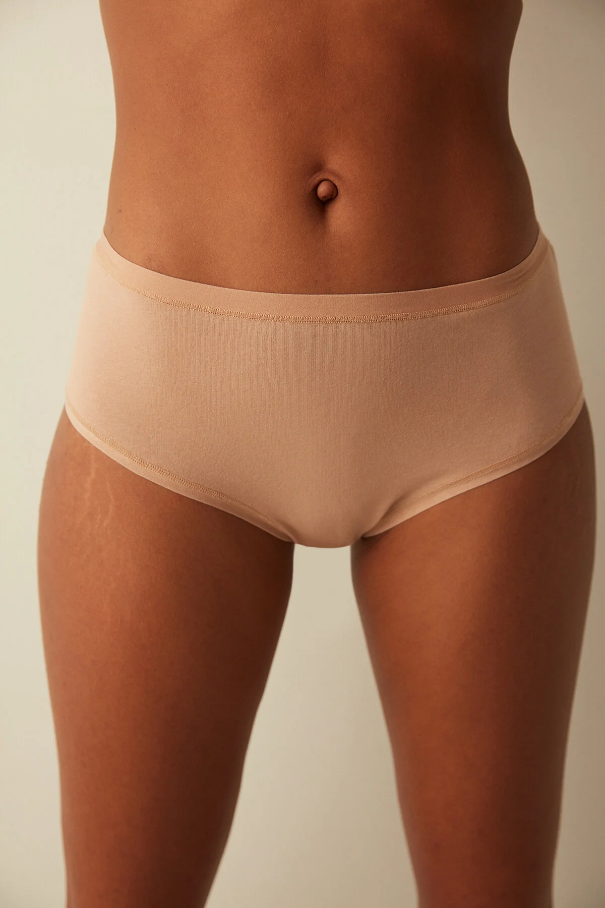 Bild von Penti Beige Fresh Basic Überziehslip für Damen - XL