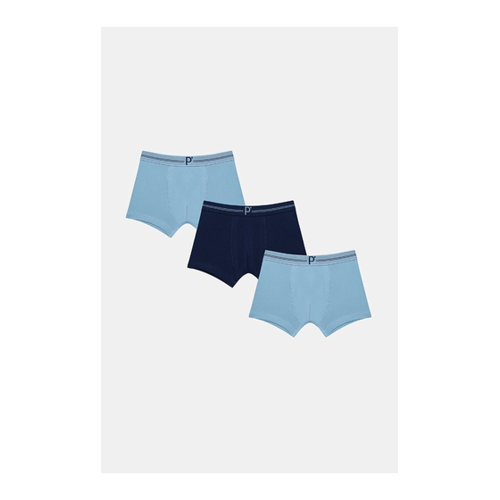 Bild von Penti Blaue 3-teilige Boxershorts für Jungen - 7–8 Jahre