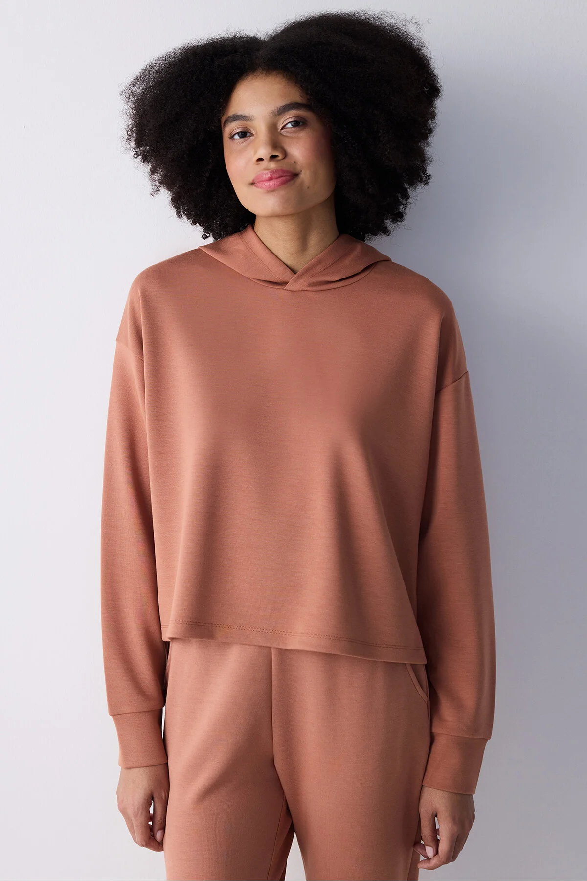 Bild von Penti Bequem Geschnittenes Seiden-sweatshirt für Damen - S