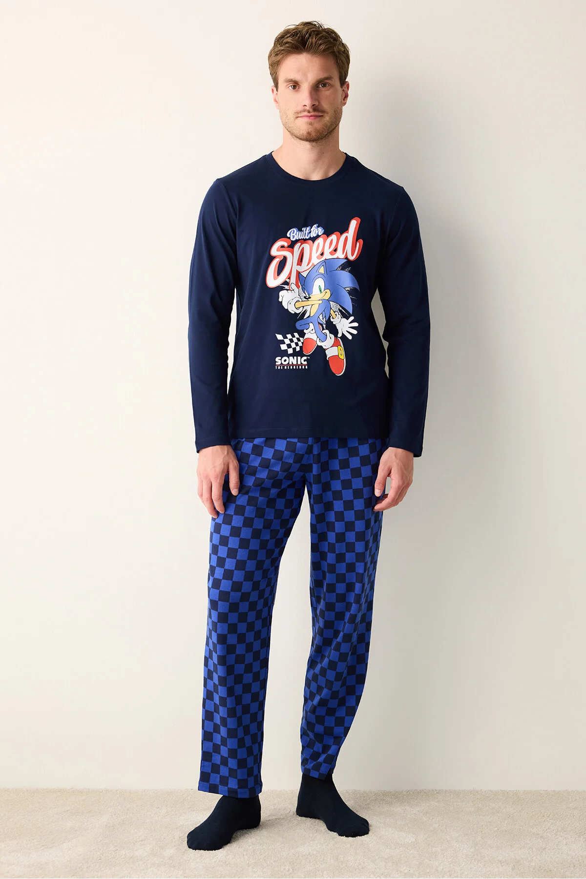 Bild von Penti Sonic Pyjama-set Mit Mehrfarbiger Hose für Herren - M
