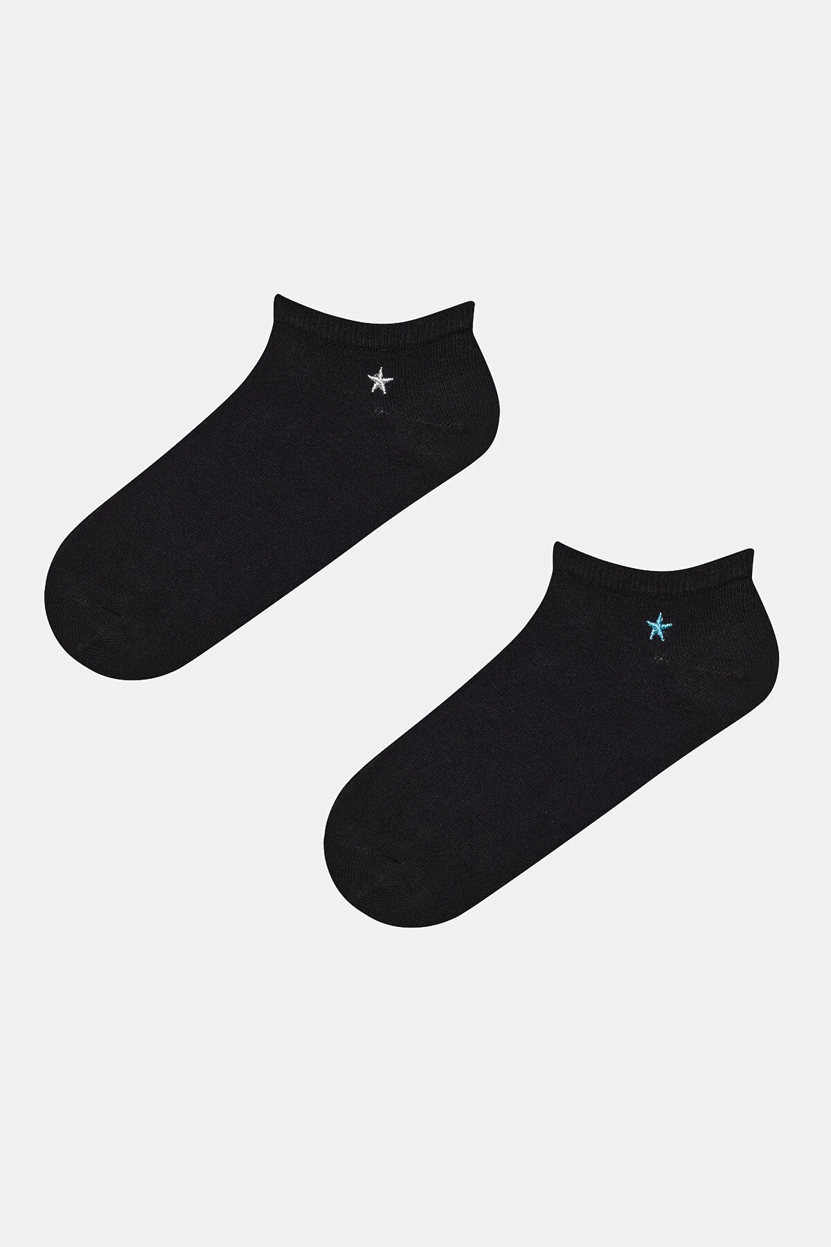 Bild von Penti Star Black 2-teiliges Booties-socken-set für Damen - One Size