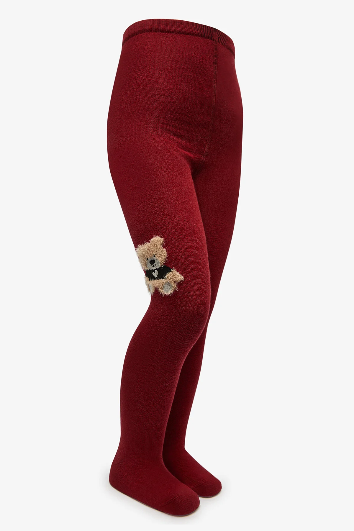 Bild von Penti Hübsche Teddybär-strumpfhose In Burgunderrot für Damen - 4