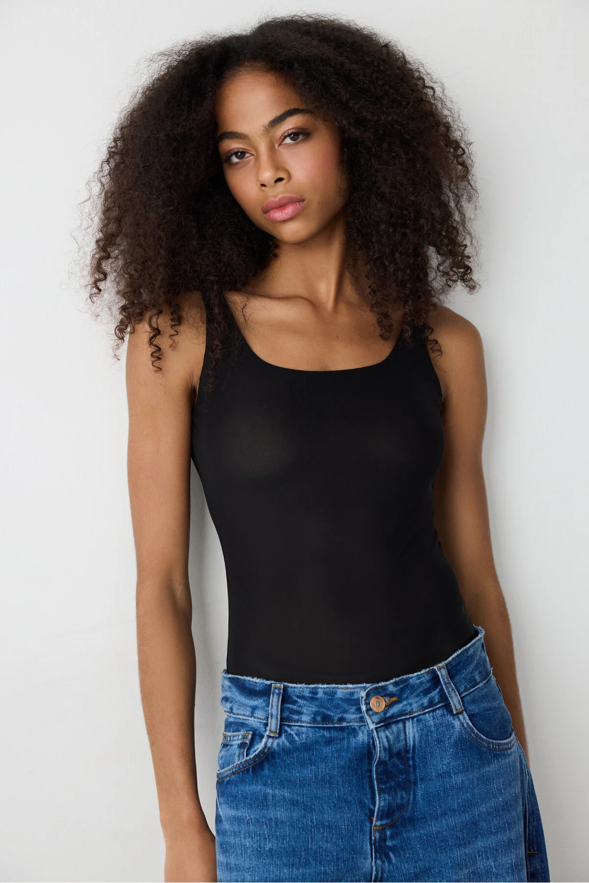 Bild von Penti Clean Mesh Schwarzer Body für Damen - M