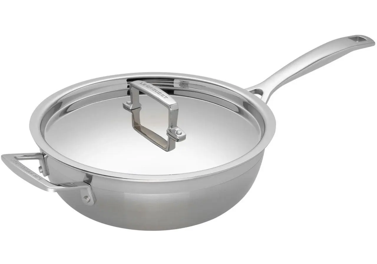 Bild von Le Creuset Sautépfanne, Pfanne + Kochtopf, Silber