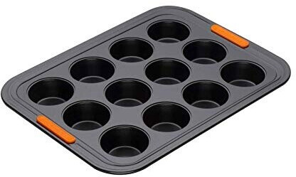 Bild von Le Creuset Muffinform 12Stück, schwarz