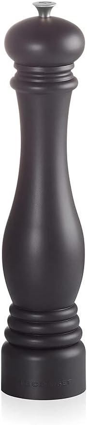 Bild von Le Creuset Classic Pfeffermühle, Groß, Robuster ABS-Kunststoff, Korrosionsbeständig, 518 g, Schwarz matt, 96002700000000