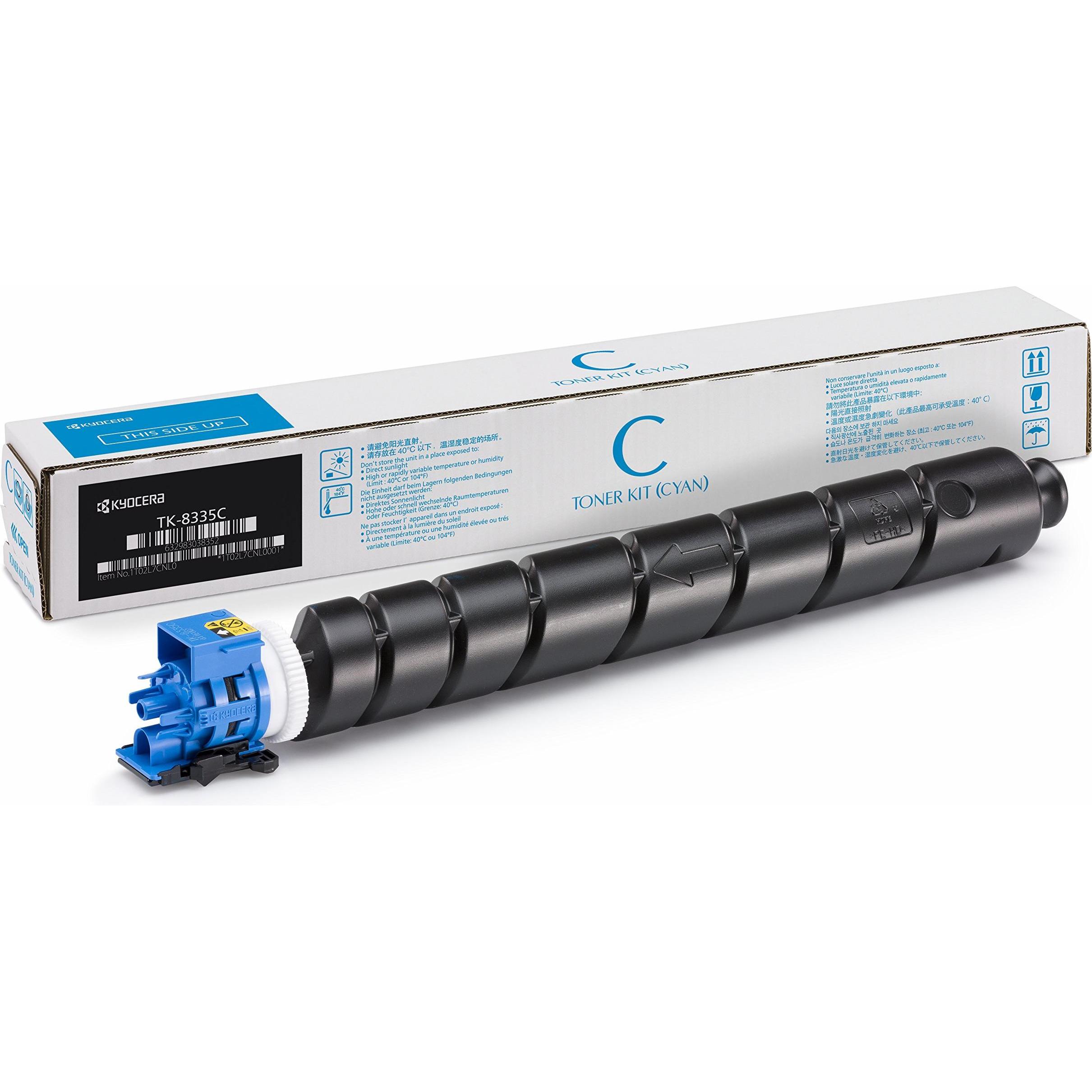 Bild von Kyocera TK-8335C toner cartridge 1 pc(s) Original Cyan, Toner