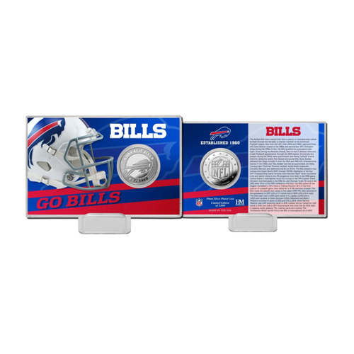 Bild von Highland Mint Buffalo Bills Team History Silver Coin Card