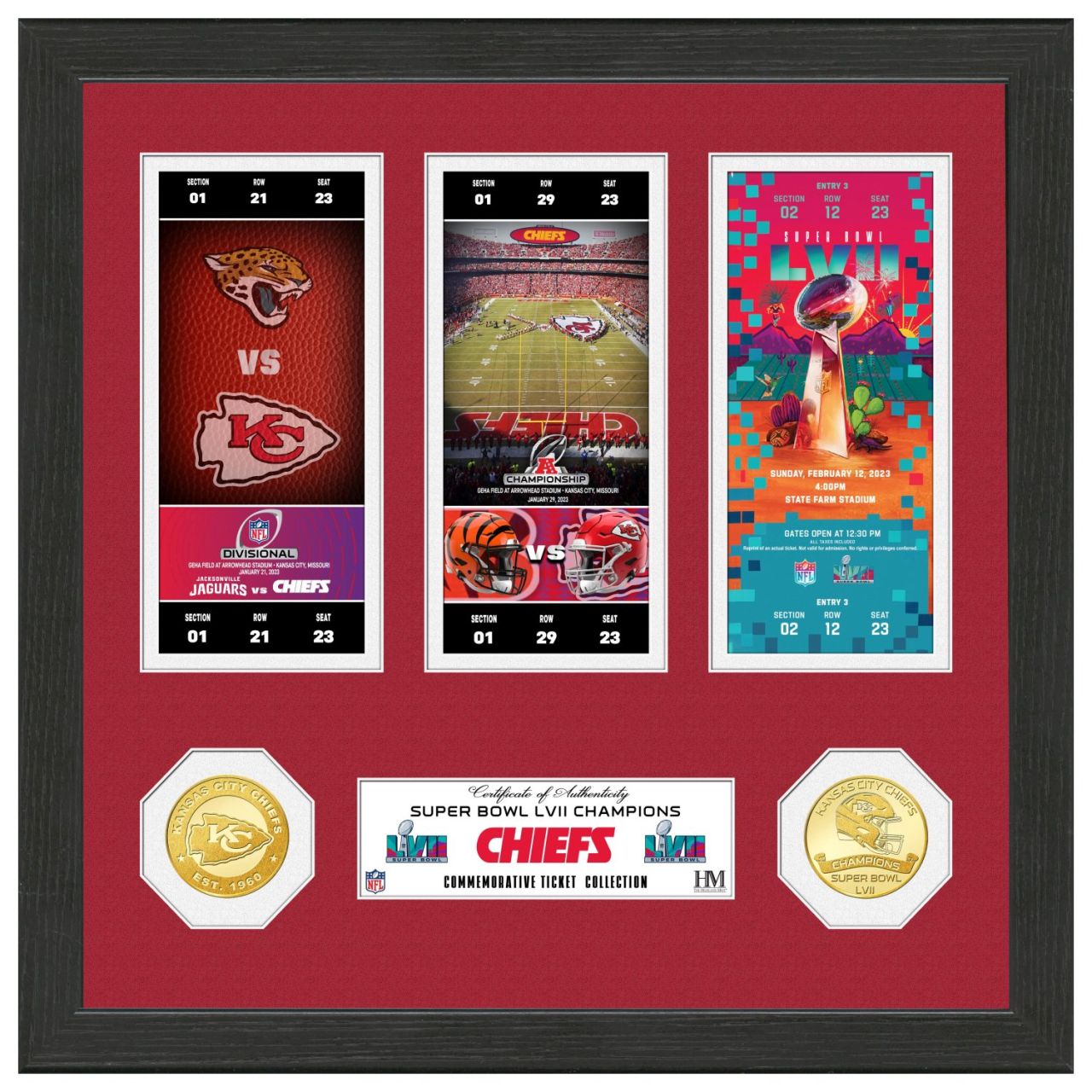 Bild von Kansas City Chiefs Road to Super Bowl Championship Ticket