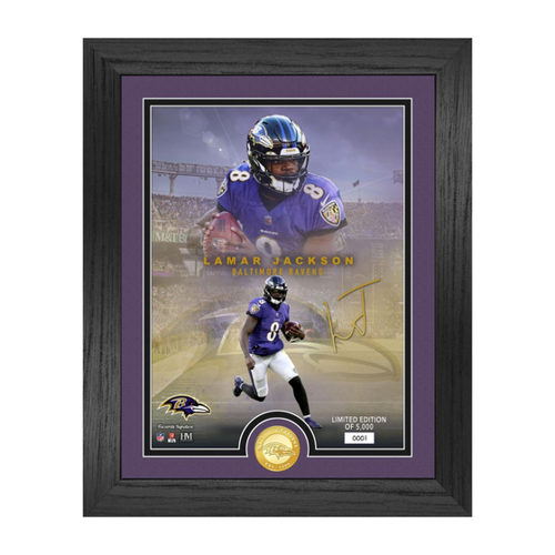 Bild von Lamar Jackson Baltimore Ravens NFL Signature Coin Bild