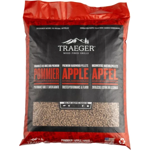 Bild von Traeger Hartholz Pellets APFEL, 9 kg Beutel