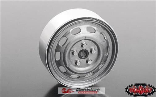 Bild von RC4WD Stamped Steel 1.7 10-Oval Hole Wheels (Plain) / RC4ZW0312