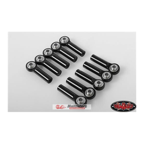 Bild von RC4WD M3 Long Straight Aluminum Rod Ends (Black) - Das perfekte Upgrade für Ihre Modelle
