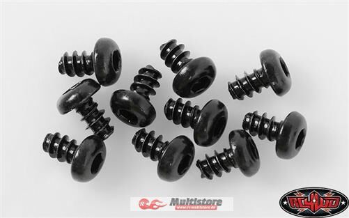 Bild von RC4WD Button Head Self Tapping Screws M3 X 5mm (Black) / RC4ZS1689
