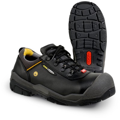 Bild von Jalas, Sicherheitsschuhe, Halbschuh 1538 Terra schwarz grau gelb S3 Gr. 47 (47)
