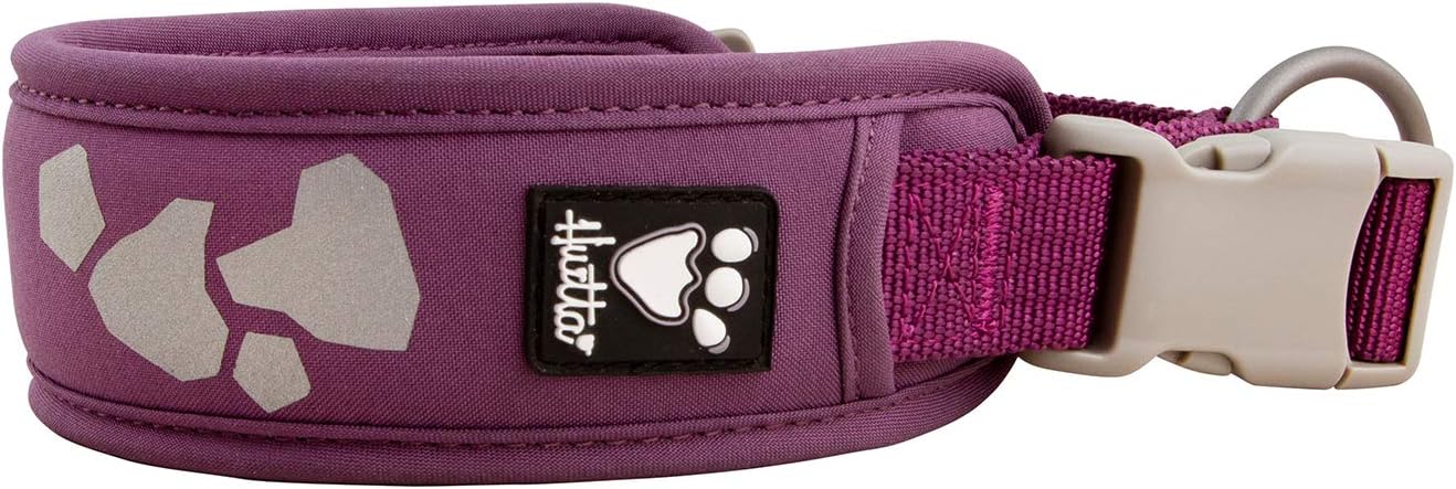 Bild von Hurtta Weekend Warrior Halsband für Große Hunde, Hundehalsband Schwarz 55-65 cm