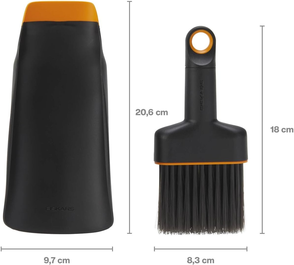Bild von Fiskars Pflanzmatte, Faltbar, Hoher Mattenrand, Zum Umtopfen geeignet, 82,5 x 44,5 cm, Schwarz, 1071304