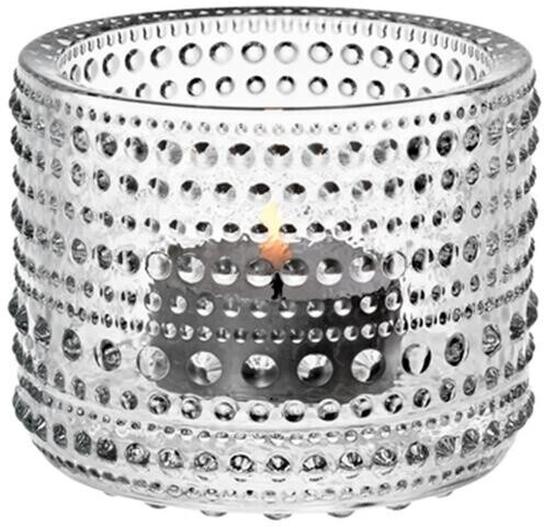 Bild von IITTALA Kerzenhalter Teelichthalter Kastehelmi Klar