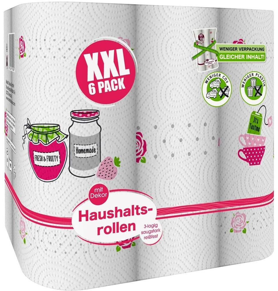 Bild von Neutral Toilettenpapier Neutral 52226 6x Küchenrollen XXL PACK 3-lagig