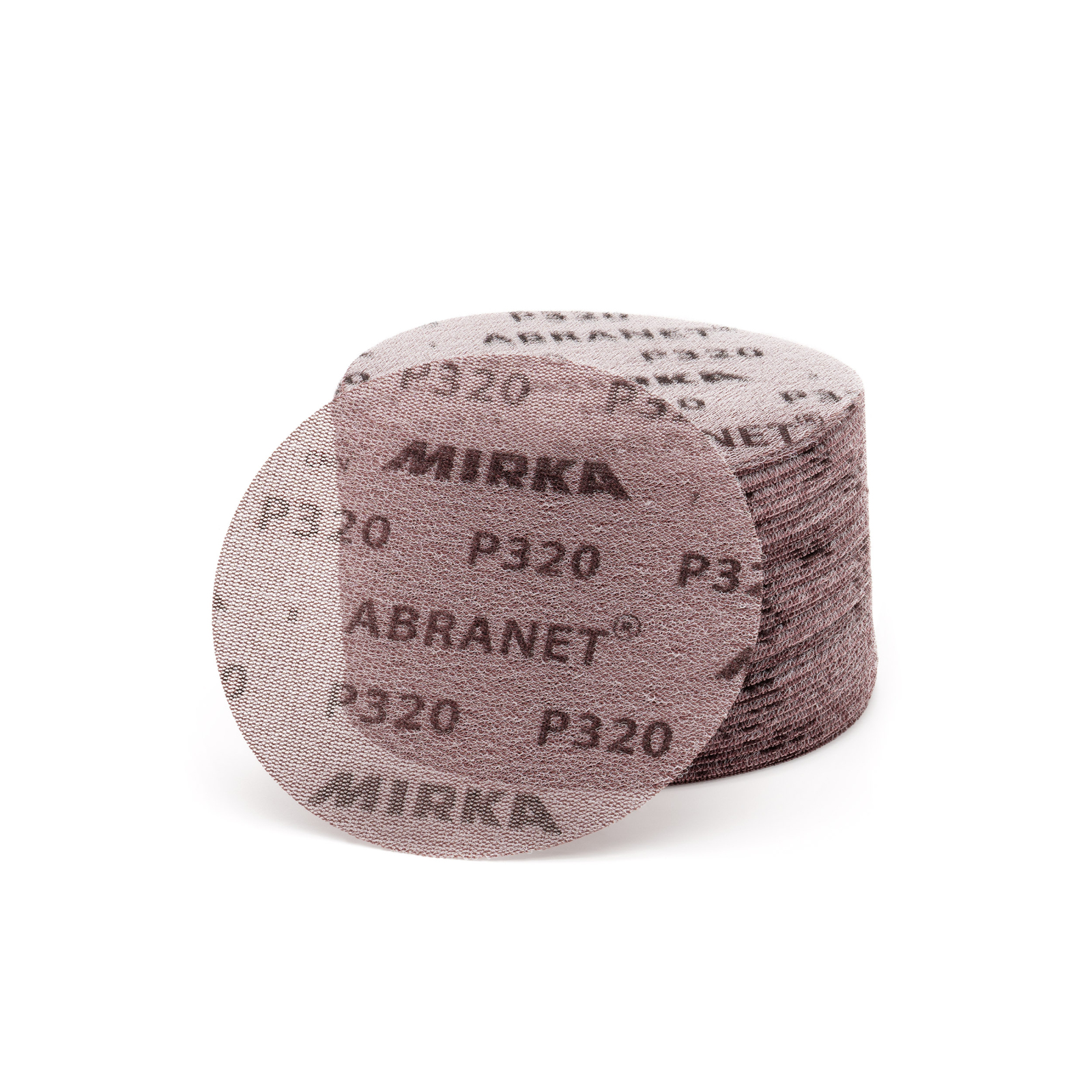 Bild von Mirka Schleifscheibe ABRANET Schleifscheiben Grip 150mm P320 50 Stk. (5424105032)