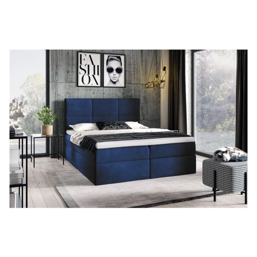 Bild von Elegantes Boxspringbett HUDSON für höchsten Schlafkomfort