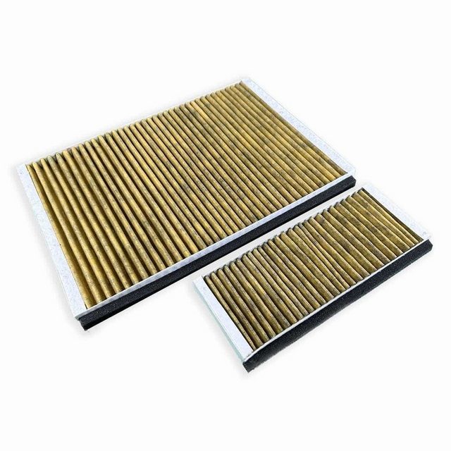Bild von AIR2GO Aktivkohlefilter als Ersatz für Gaggenau CleanAir Plus 11041790 (2 Stück), Zubehör für Aktivkohlefilter für GAGGENAU AW250172/01, AW250172/02, AW250172/03, AW250192/03, AW250192/04, AW251172/01, AW251172/02, AW251192/01, AW251192/02, AW253172/01, AW253172/02, AW253192/01, AW253192/02, Passend für Dunstabzugshauben von GAGGENAU