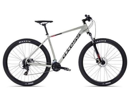 Bild von Axess Mountainbike BRASH, 16 Gang Shimano RD-TX800- 8 Schaltwerk, Kettenschaltung, MTB-Hardtail Herrenfahrrad 29 Zoll schwarz/grau