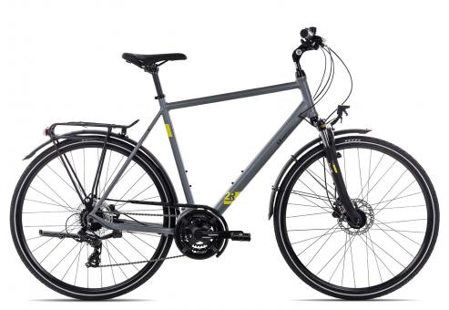Bild von 2R Manufaktur Trekkingrad TRX21, 21 Gang Shimano RD-TX-800-7 Schaltwerk, Kettenschaltung, Herrenrad 28 Zoll schwarz/grau
