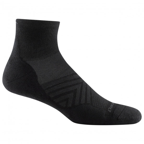 Bild von Darn Tough - Run 1/4 Ultra-Lightweight with Cushion - Laufsocken Gr L schwarz