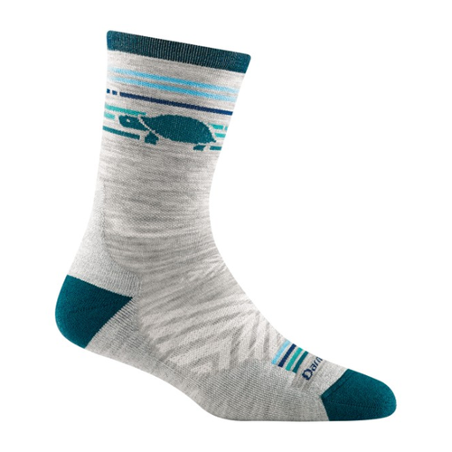Bild von Darn Tough - Women's Pacer Micro Crew Ultra LW w. Cushion - Laufsocken Gr M grau