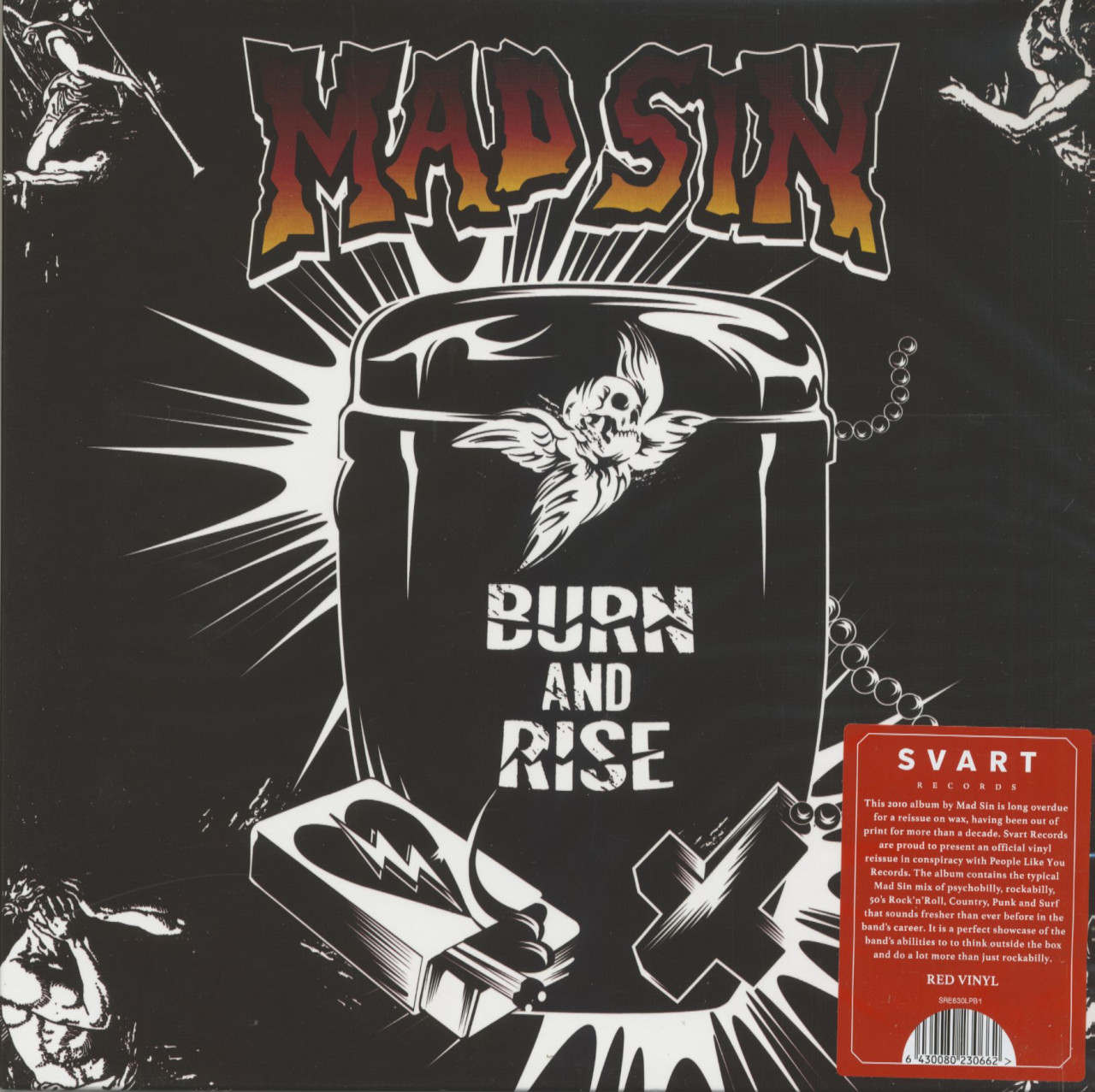 Bild von Mad Sin - Burn And Rise (LP, colored Vinyl)