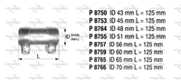 Bild von FENNO Rohrverbinder, Abgasanlage Universal  P8755