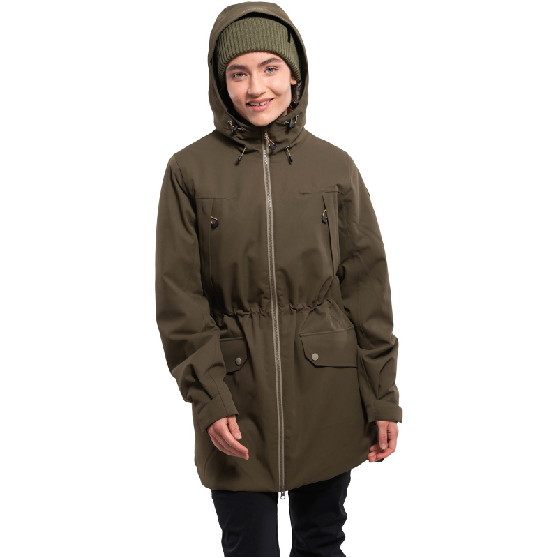 Bild von ICEPEAK Minier Outdoorjacke mit 10.000 mm Wassersäule Damen 585 - dark olive 40