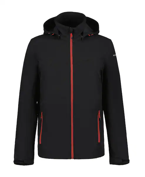 Bild von Icepeak Softshelljacke »BRIMFIELD«, (1 St.), mit Kapuze, mit dezenten Logoschriftzügen