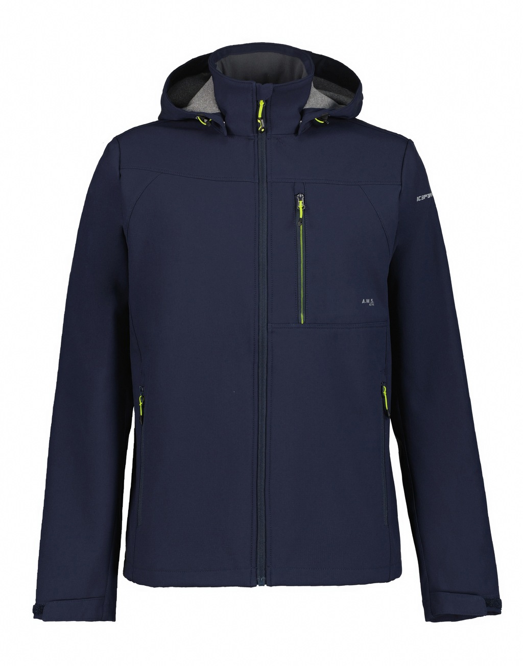 Bild von Icepeak Softshelljacke "BEEDEVILLE", (1 St.), mit Kapuze, mit dezenten Logoschriftzügen