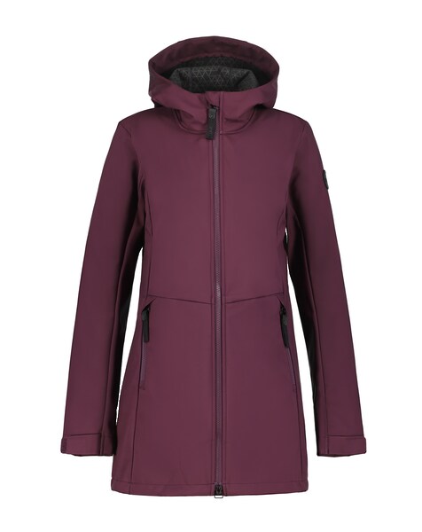 Bild von Icepeak Softshelljacke "SOFTSHELLMANTEL ADRIA", (1 St.), mit Kapuze, extra lang