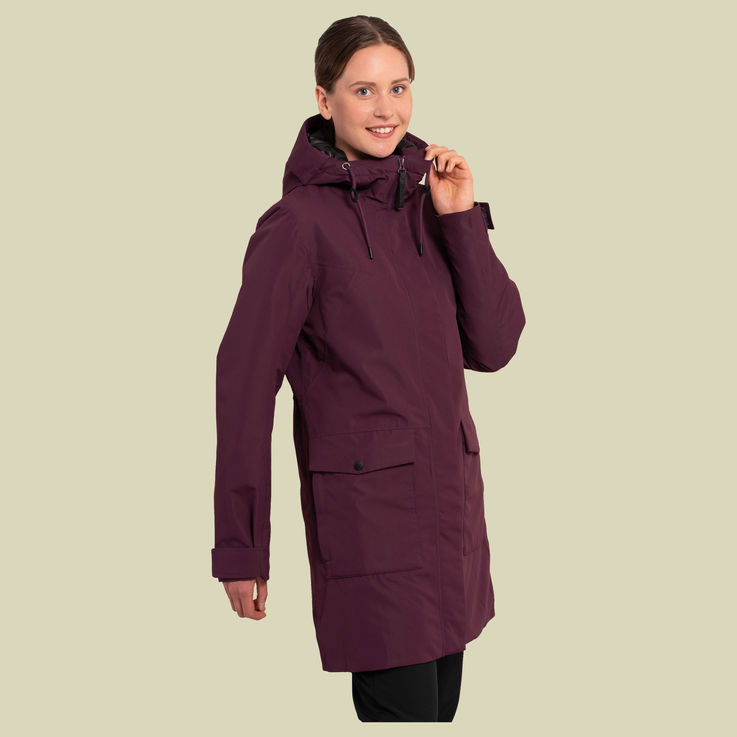 Bild von ICEPEAK Alpena S6 Parka Damen 770 - plum 38